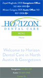 Mobile Screenshot of horizonsmile.com